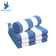 KHĂN HỒ BƠI SỌC TRẮNG XANH CAO CẤP, MỀM MỊN, THẤM HÚT TỐT